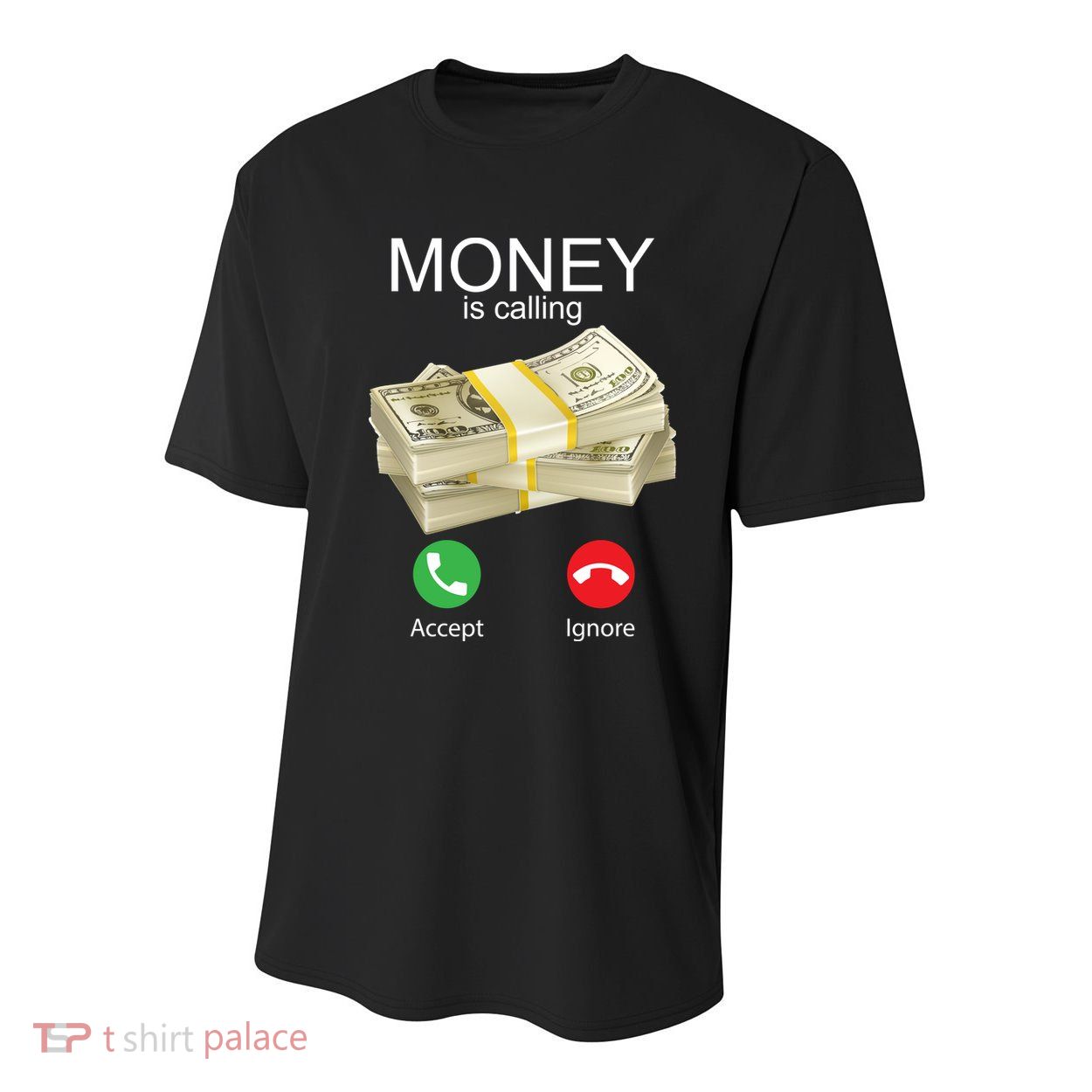 Money Is Calling Youth Performance Sprint T-Shirt