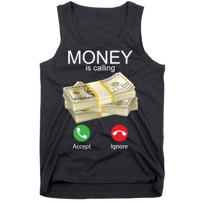 Money Is Calling Tank Top