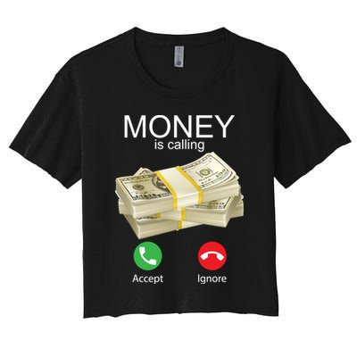 Money Is Calling Crop Top