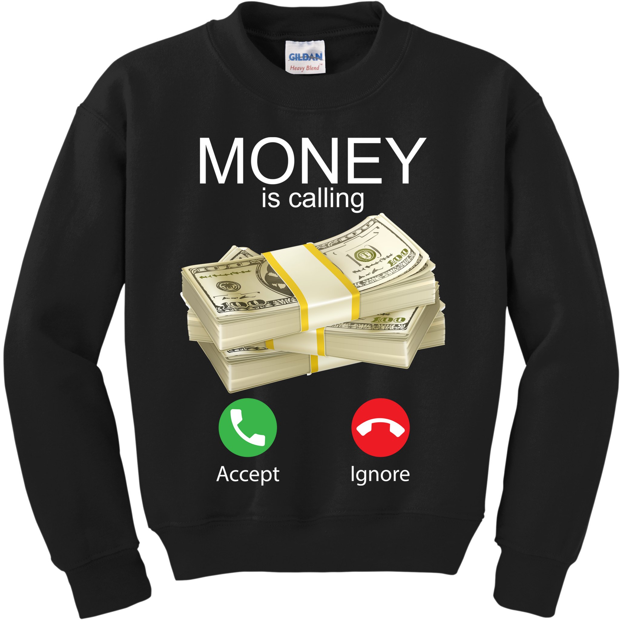 Money Is Calling Kids Sweatshirt