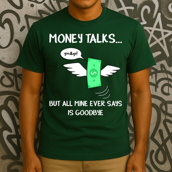 Money Talks But All Mine Ever Says Goodbye T-Shirt