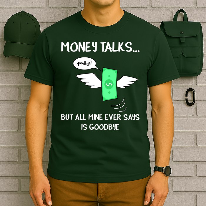 Money Talks But All Mine Ever Says Goodbye T-Shirt