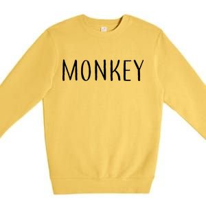 Monkey Premium Crewneck Sweatshirt