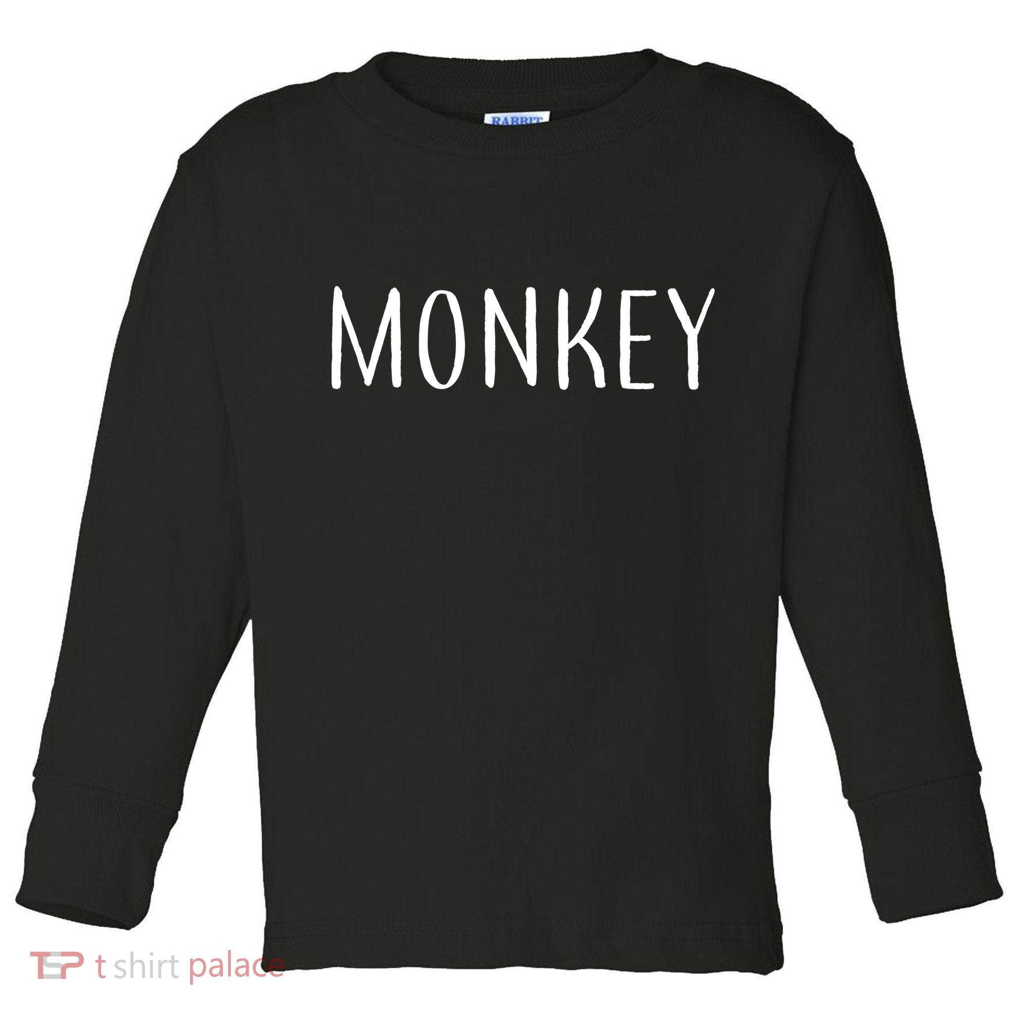 Monkey Toddler Long Sleeve Shirt