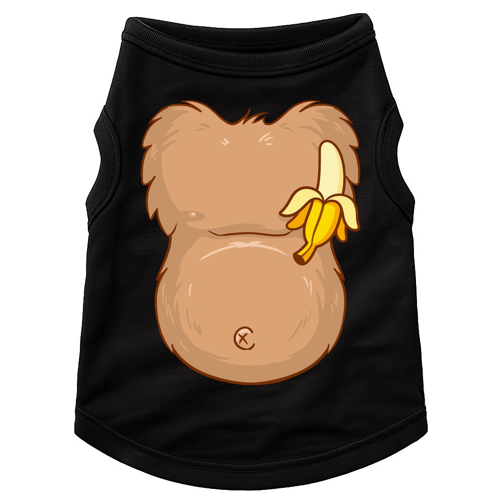 Monkey Ape Belly Costume Doggie Tank