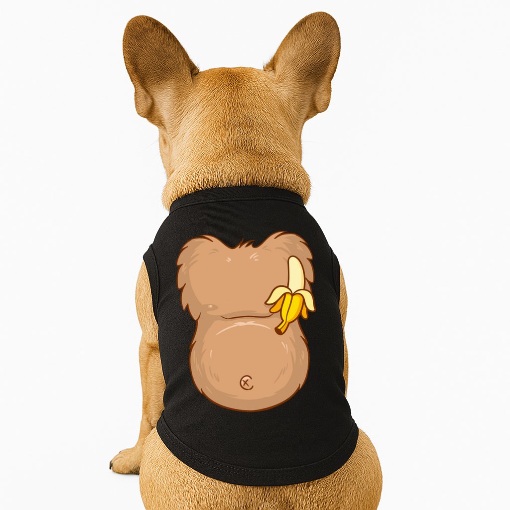 Monkey Ape Belly Costume Doggie Tank