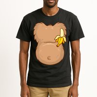 Monkey Ape Belly Costume Tall T-Shirt