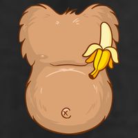 Monkey Ape Belly Costume Adult Drive Performance Visor
