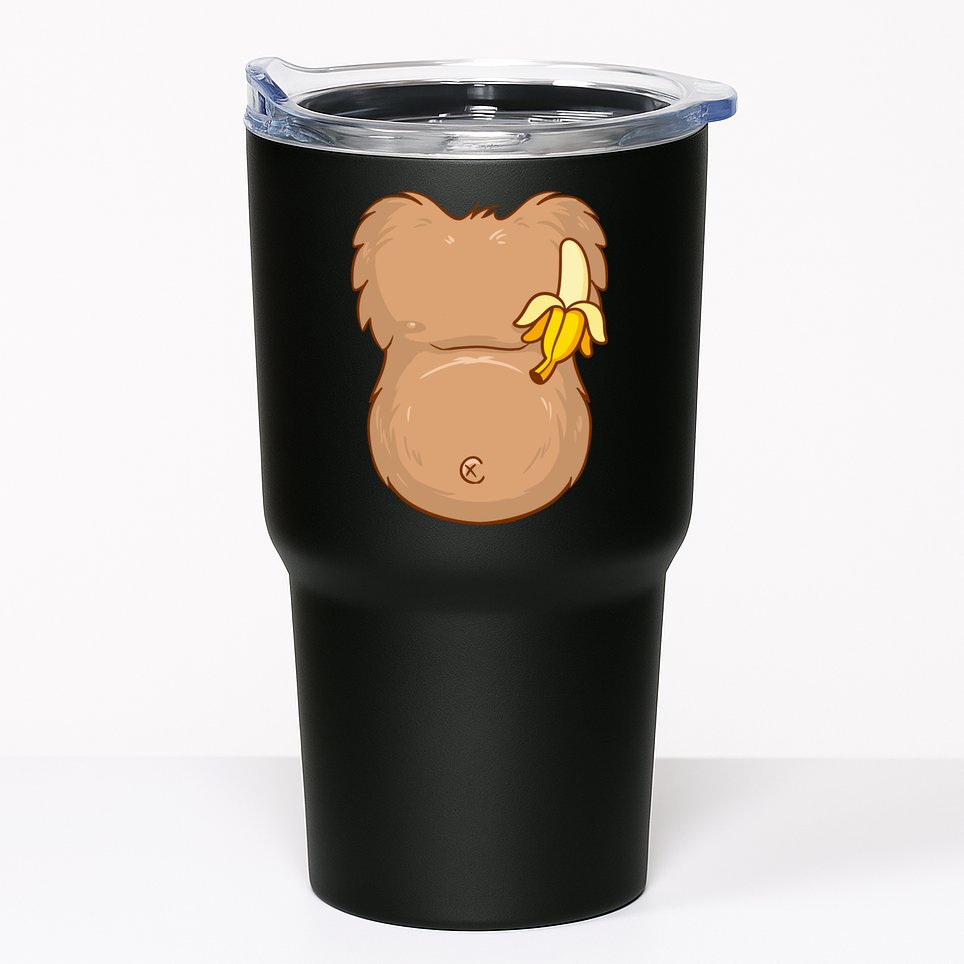 Monkey Ape Belly Costume Tumbler