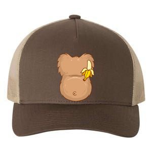 Monkey Ape Belly Costume Yupoong Adult 5-Panel Trucker Hat