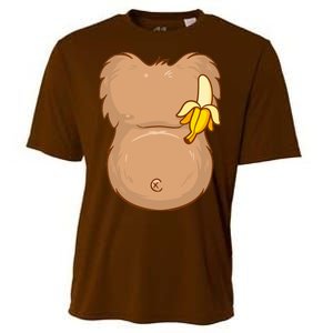 Monkey Ape Belly Costume Cooling Performance Crew T-Shirt