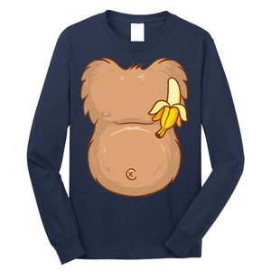 Monkey Ape Belly Costume Long Sleeve Shirt