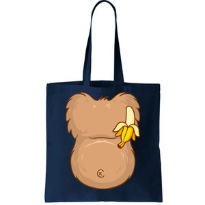 Monkey Ape Belly Costume Tote Bag