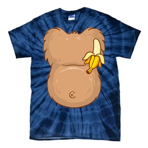 Monkey Ape Belly Costume Tie-Dye T-Shirt