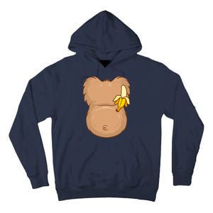 Monkey Ape Belly Costume Tall Hoodie