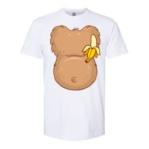 Monkey Ape Belly Costume Softstyle CVC T-Shirt