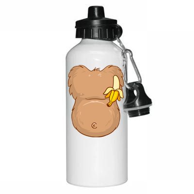 Monkey Ape Belly Costume Aluminum Water Bottle 