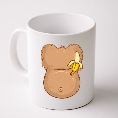 Monkey Ape Belly Costume Coffee Mug