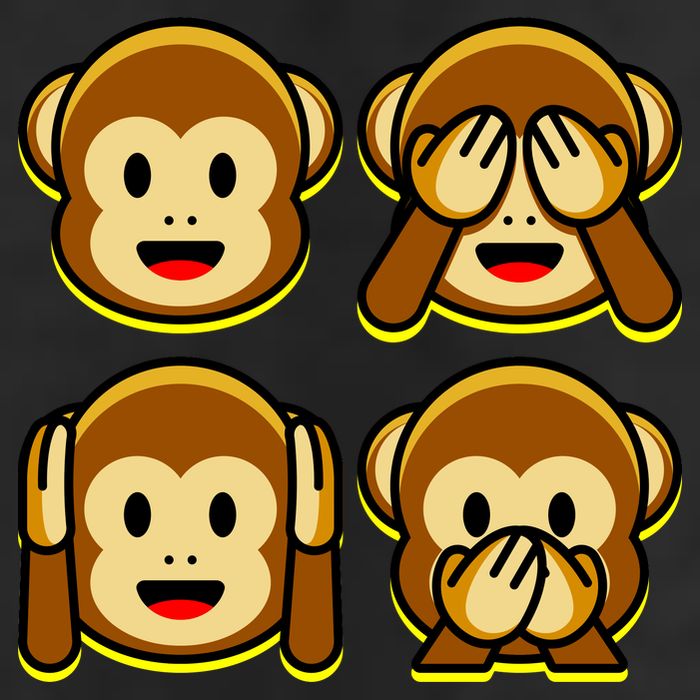 Monkey Emoji Smiley Face Cool Comfort Performance Bucket Hat