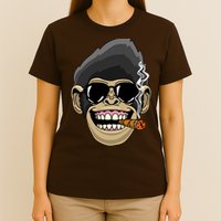 Monkey Smoking Cigar T-Shirt