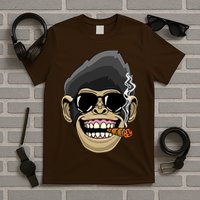 Monkey Smoking Cigar T-Shirt