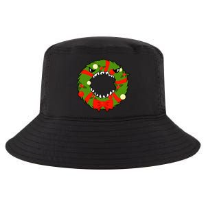 Monster Killer Christmas Wreath Cool Comfort Performance Bucket Hat