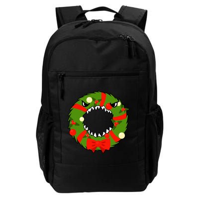 Monster Killer Christmas Wreath Backpack