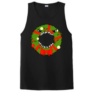 Monster Killer Christmas Wreath PosiCharge Competitor Tank