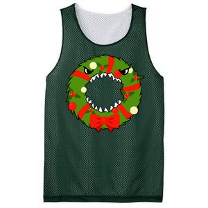 Monster Killer Christmas Wreath Mesh Reversible Basketball Jersey Tank