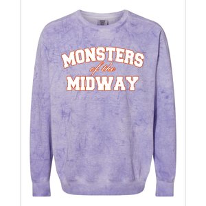 Monster Of The Midway Colorblast Crewneck Sweatshirt