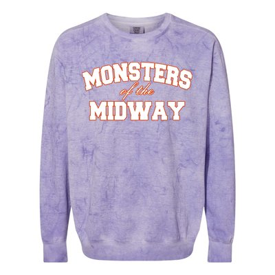 Monster Of The Midway Colorblast Crewneck Sweatshirt