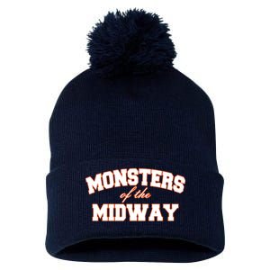 Monster Of The Midway Pom Pom 12in Knit Beanie