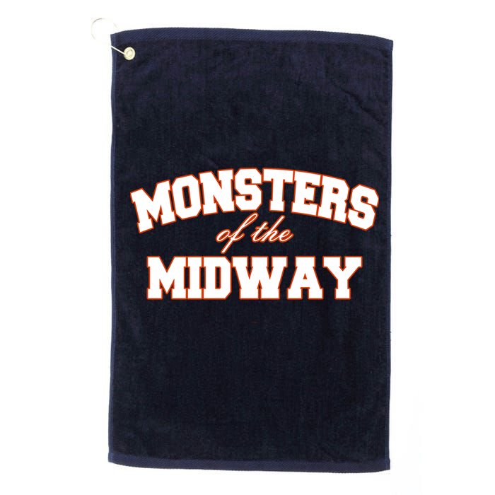Monster Of The Midway Golf Towel