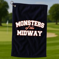 Monster Of The Midway Golf Towel