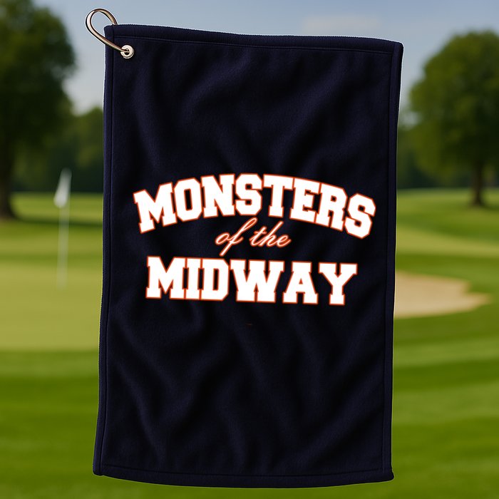 Monster Of The Midway Golf Towel