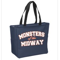 Monster Of The Midway Zip Tote Bag