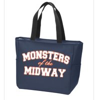Monster Of The Midway Zip Tote Bag