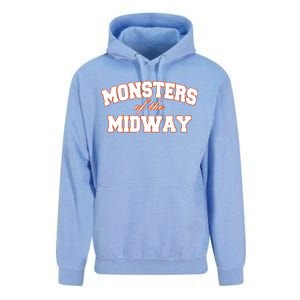 Monster Of The Midway Unisex Surf Hoodie