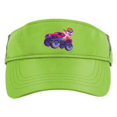 Monster Truck Unicorn Adult Drive Performance Visor