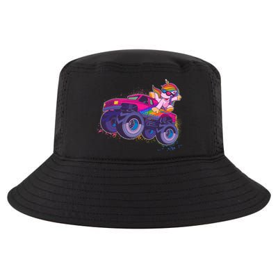 Monster Truck Unicorn Cool Comfort Performance Bucket Hat