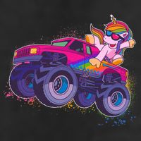 Monster Truck Unicorn 25L Jumbo Tote
