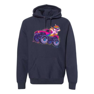 Monster Truck Unicorn Premium Hoodie