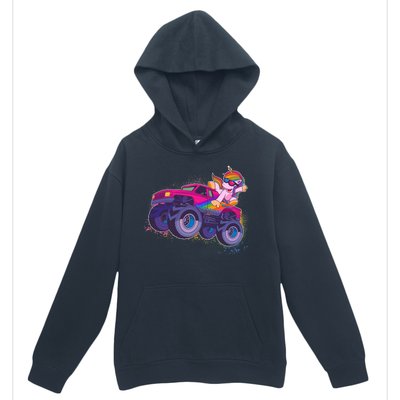 Monster Truck Unicorn Urban Pullover Hoodie