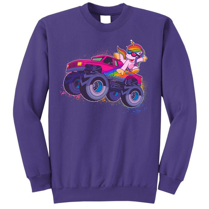 Monster Truck Unicorn Sweatshirt