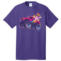 Monster Truck Unicorn Tall T-Shirt