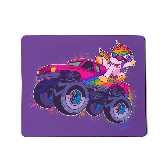 Monster Truck Unicorn Mousepad