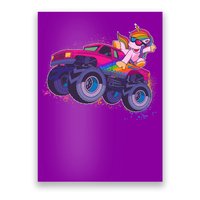 Monster Truck Unicorn Poster