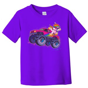 Monster Truck Unicorn Toddler T-Shirt