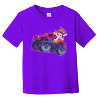 Monster Truck Unicorn Toddler T-Shirt