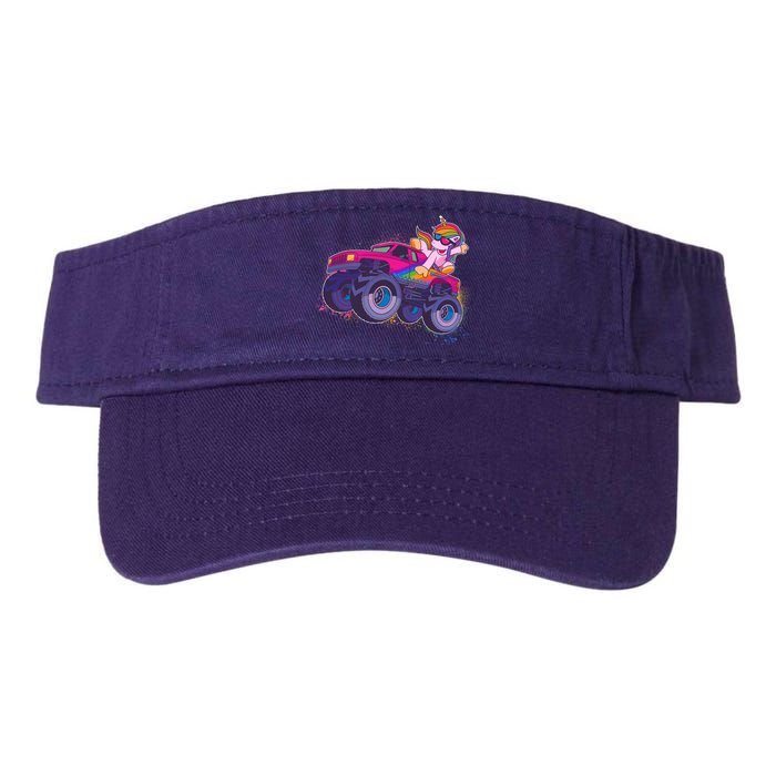 Monster Truck Unicorn Valucap Bio-Washed Visor